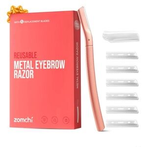 Eyebrow Razor, Face Razors for Women&Men, 6 Replacement Blades